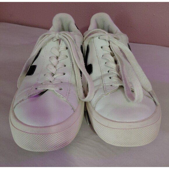 Veja Shoes - VEJA T2 Campo White Leather Lace Up Low Top Casual Sneakers Women's Size 7 US